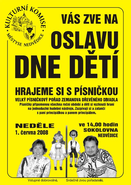 Kulturní komise městyse Nedvědice Městys Nedvědice Kulturní komise městyse Nedvědice Městys Nedvědice