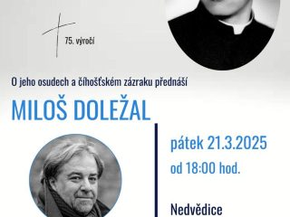 Beseda se spisovatelem Milošem Doležalem