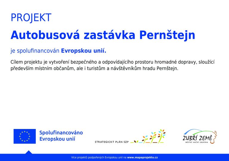 Autobusová zastávka Pernštejn